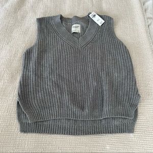Abercrombie sweater vest - NWT Sz S